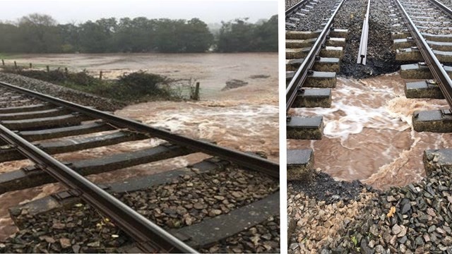 Railway at Pontrilas